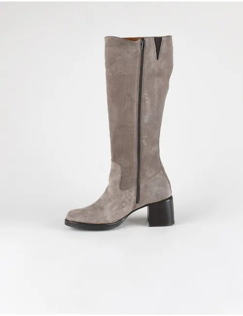 MANUEL COSTA LADY BOOT NAPOLI VELOUR FOSSY