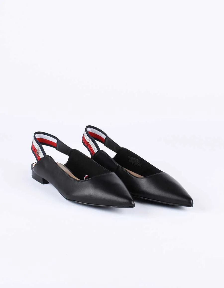 TOMMY STRAP FLAT BALLERINA