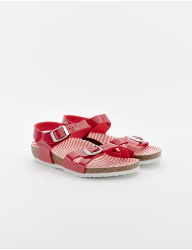 BIRKENSTOCK  1012720 RIO NAUTICAL STRIPES