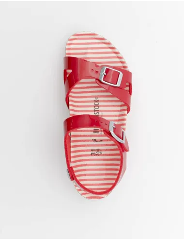 BIRKENSTOCK  1012720 RIO NAUTICAL STRIPES