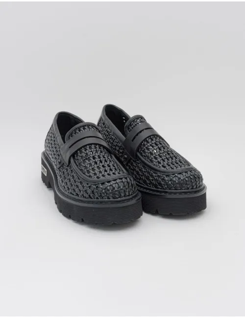 CULT     SLASH 4219 LOW W LEATHER BLACK WEAVING CLW421900