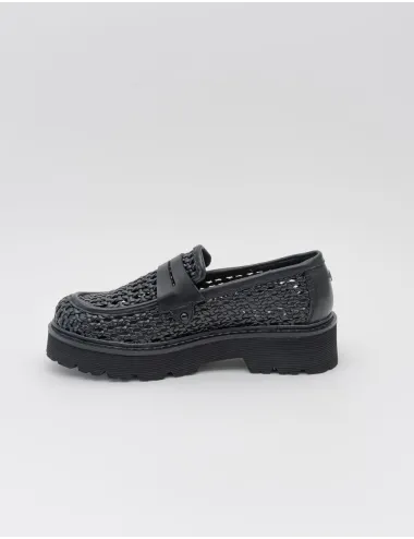 CULT     SLASH 4219 LOW W LEATHER BLACK WEAVING CLW421900