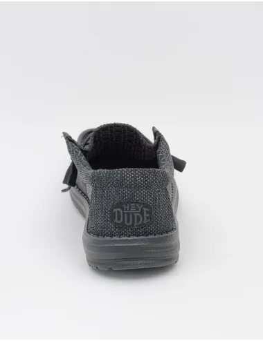 HEY DUDE   WALLY SOX MICRO TOTAL BLACK