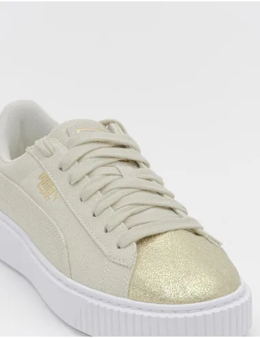 PUMA BASKET PLATFORM CANVAS WN'S