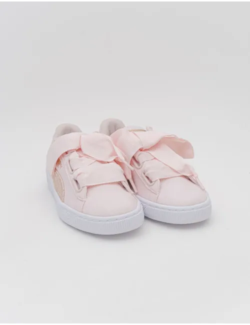 PUMA BASKET HEART CANVAS