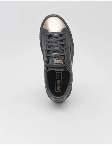 PUMA  BASKET PLATFORM METALLIC