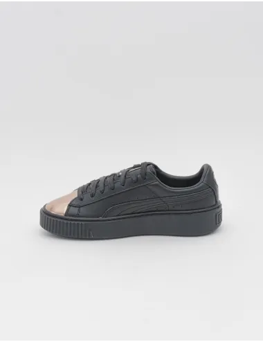 PUMA  BASKET PLATFORM METALLIC