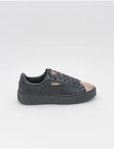 PUMA  BASKET PLATFORM METALLIC