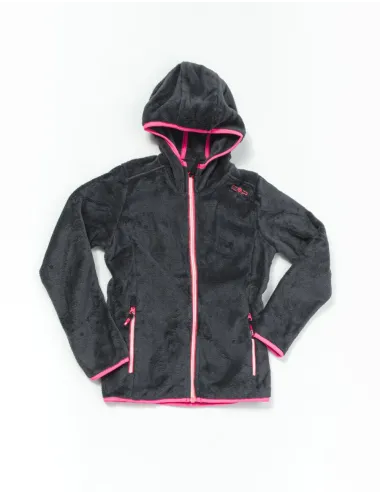 CMP KID G JACKET FIX HOOD 