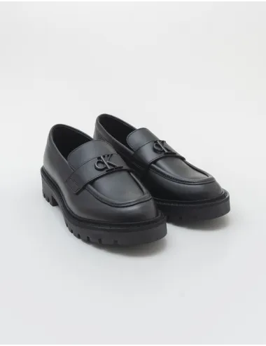 CALVIN FLATFORM LOAFER HW MG LTH