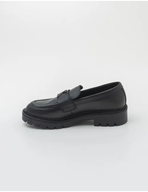 CALVIN FLATFORM LOAFER HW MG LTH