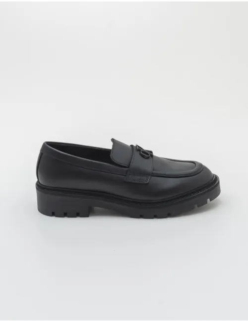 CALVIN FLATFORM LOAFER HW MG LTH