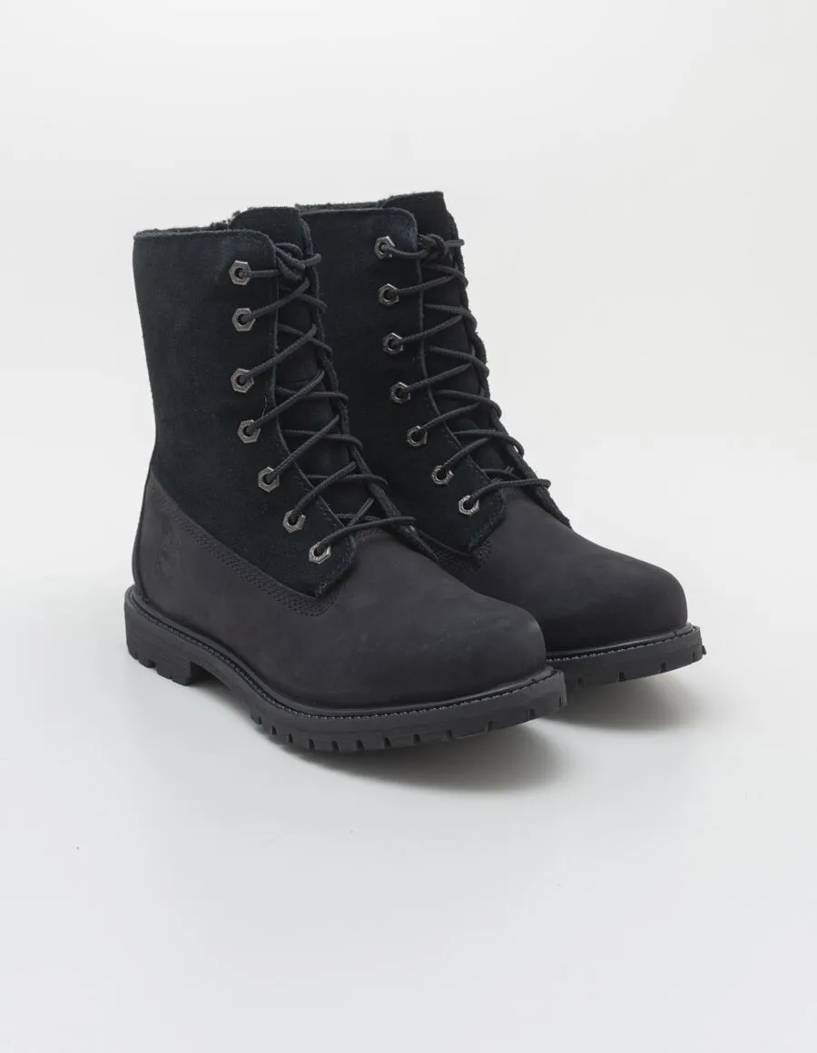 TIMBERLAND AUTHENTIC MID WARM WATERPROOF BLACK