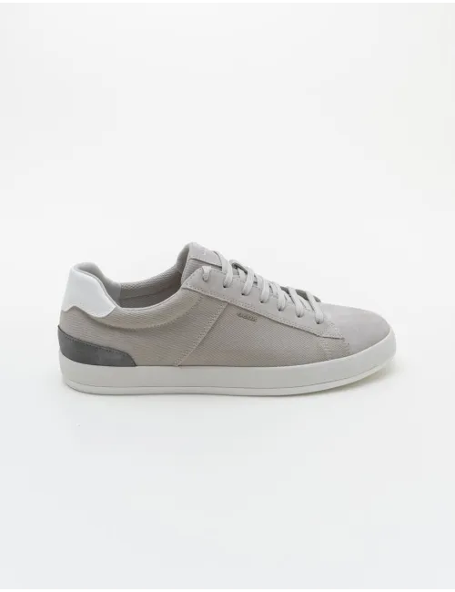 GEOX     U SERIFOS B- CANVAS SUEDE