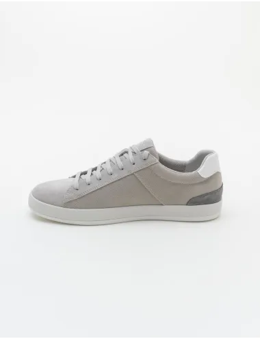 GEOX     U SERIFOS B- CANVAS SUEDE