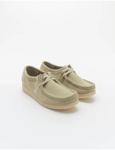 CLARKS   WALLABEE MAPLE SUEDE