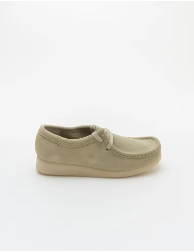 CLARKS   WALLABEE MAPLE SUEDE