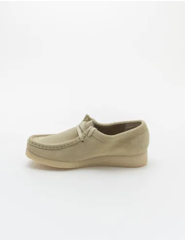 CLARKS   WALLABEE MAPLE SUEDE