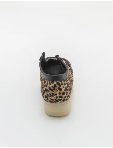 CLARKS   WALLABLE LEOPARD PRINT