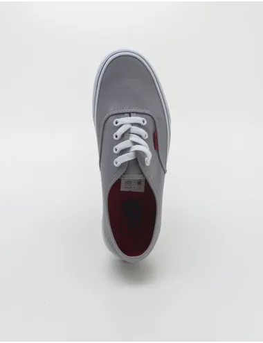 VANS AUTHENTIC POP FROST GRAY CHILI  VN-0 ZUKFK0