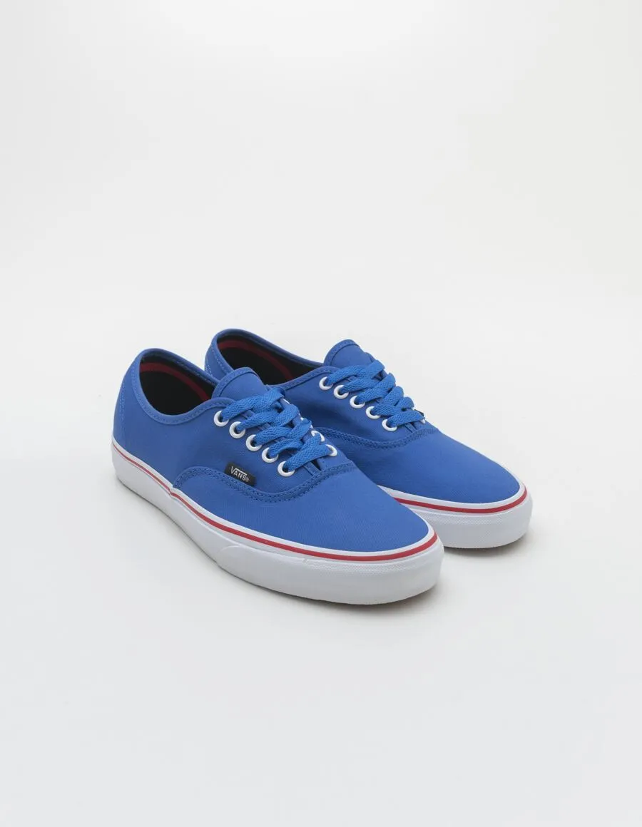 VANS AUTHENTIC (POP) PRINCESS BLUE/ MARS RED 