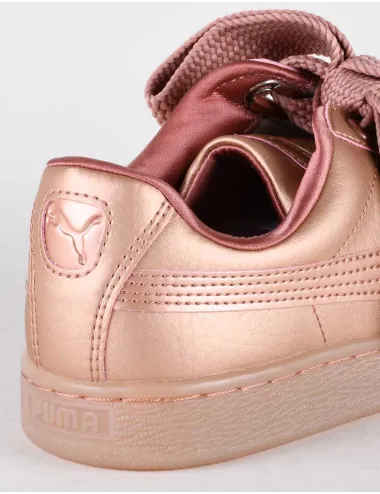 PUMA BASKET HEART COPPER