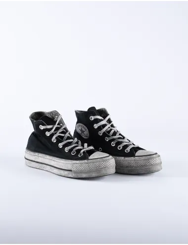 CONVERSE Chuck Taylor All Star Platform Smoked Canvas High Top