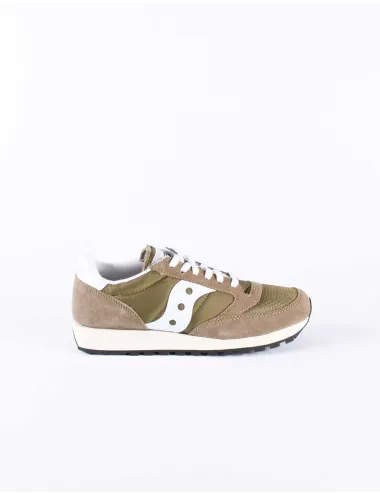 SAUCONY M      JAZZVINT OLIV/BIA